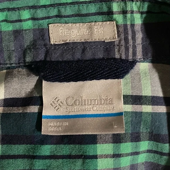 Columbia Sportswear Company Men’s Button Down Short Sleeve Shirt Regular Size L - Picture 11 of 14
